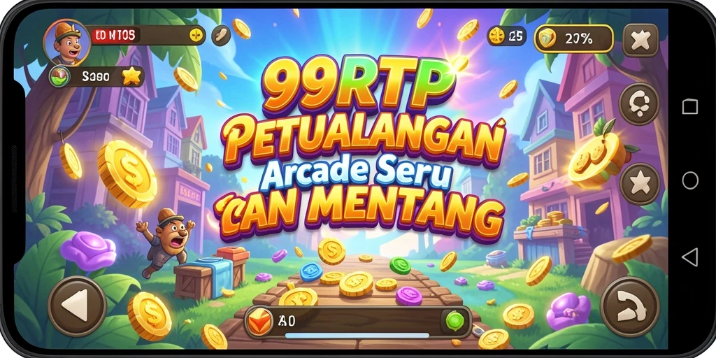 Screenshot menampilkan gameplay seru dari 99RTP dengan karakter aktif.
