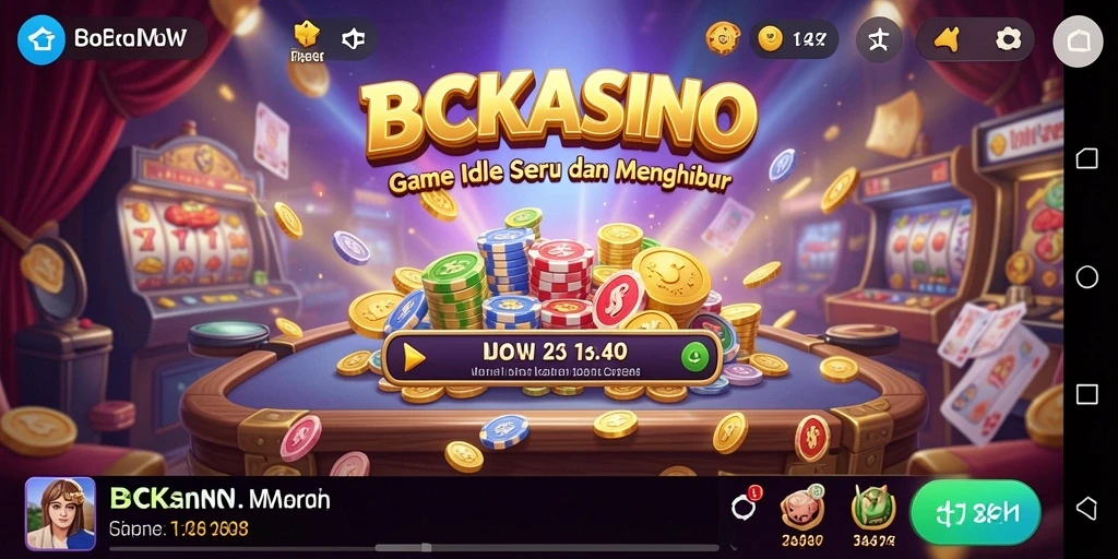 Tampilan gameplay BCKASINO yang menarik dan interaktif.