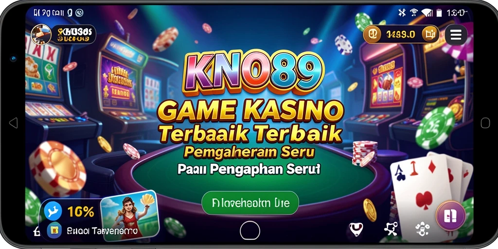 Tampilan menarik dari gameplay KNO89 yang menampilkan fitur Kasino.