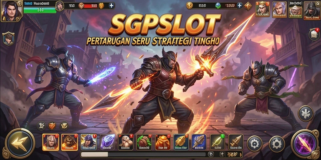 Gameplay seru dari SGPSLOT dengan pertarungan tak terlupakan.